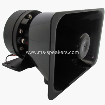 80W high pitch vehicle siren speaker